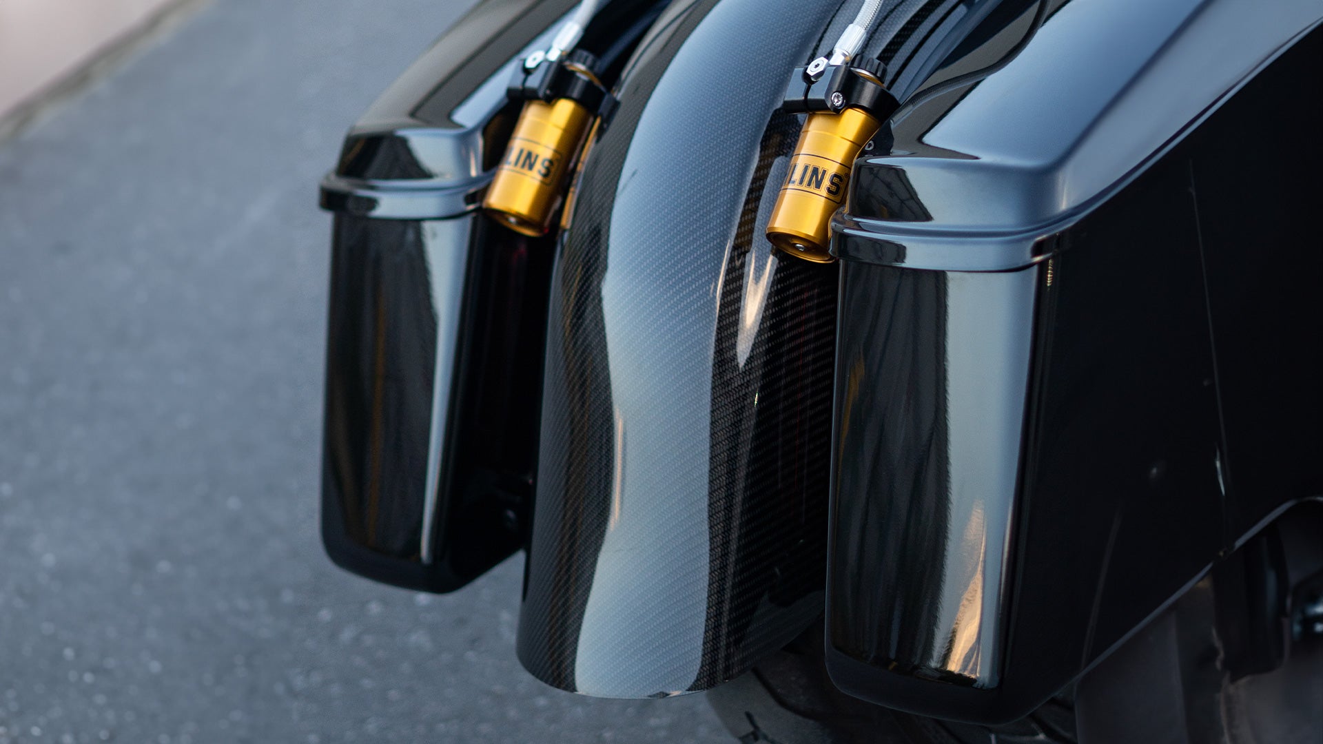 Motorcycle Carbon Fiber Fenders - DTF Performance