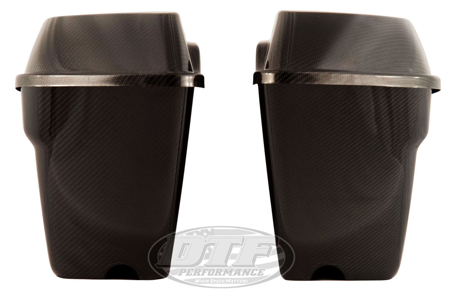 2014-2023 Touring Models Saddle Bags with Flame Lids