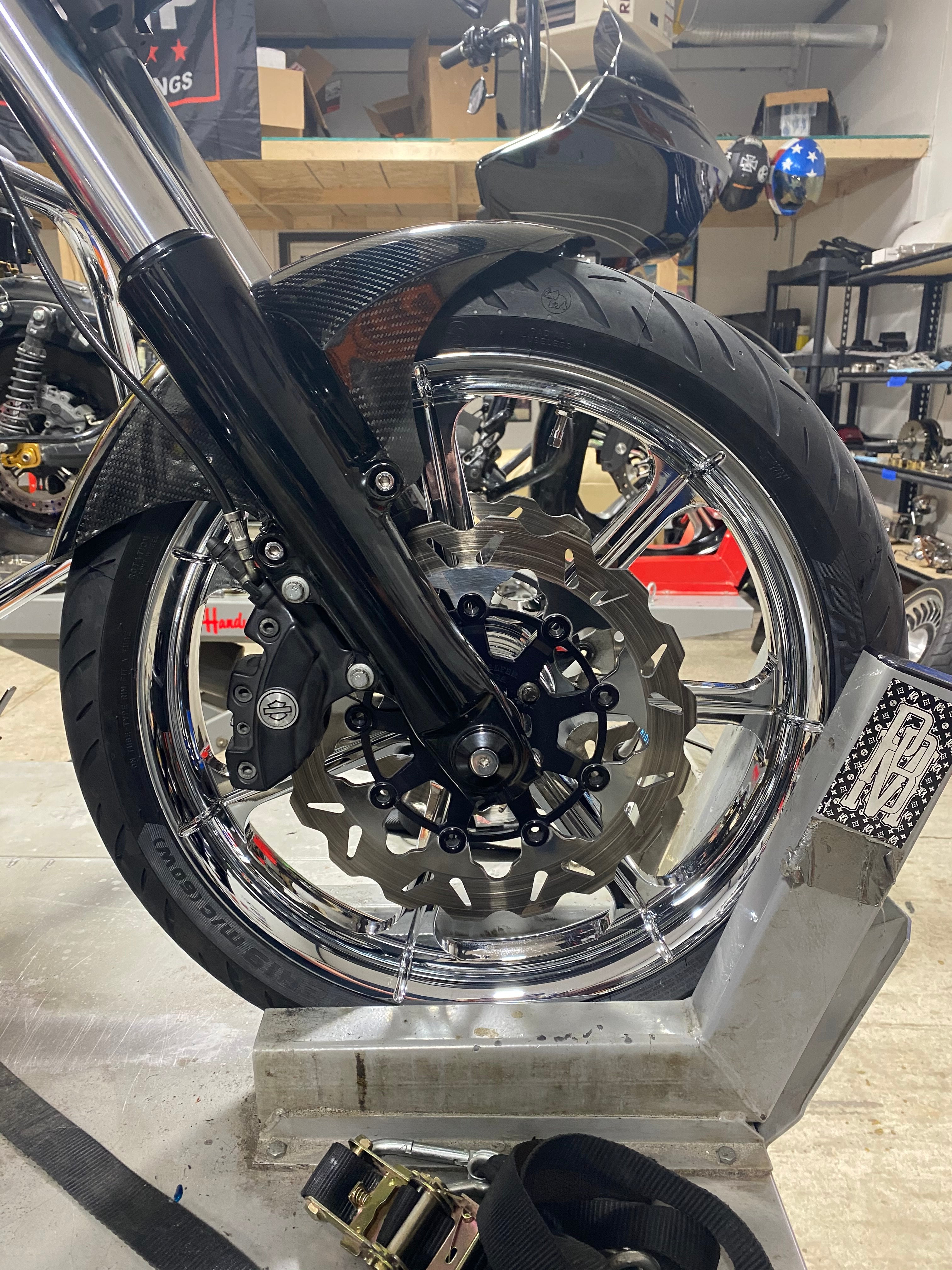 2009-2024 Touring Models RACE WEIGHT Sport Front Fender for 17˝ & 19˝ Tires