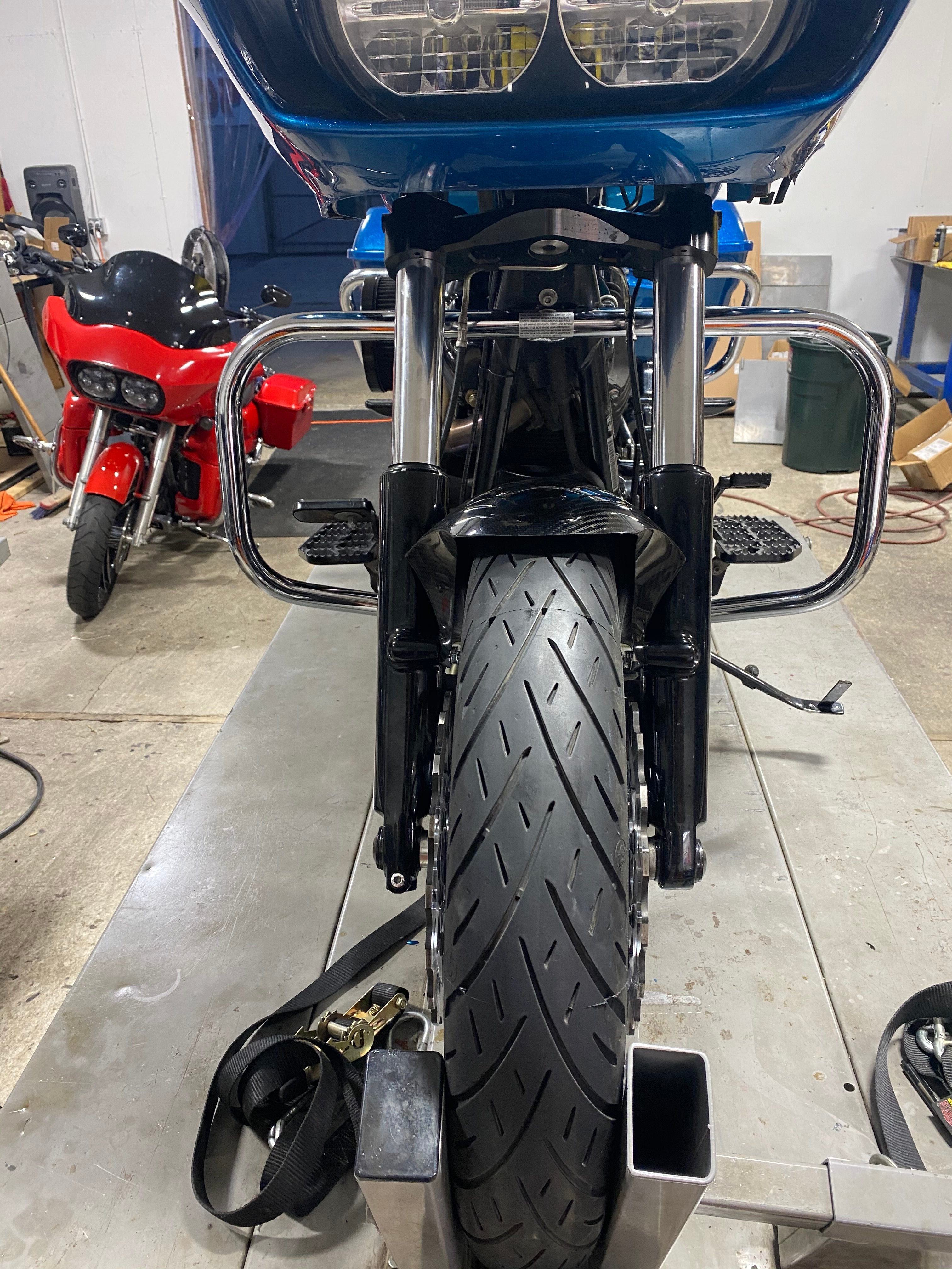 2009-2024 Touring Models RACE WEIGHT Sport Front Fender for 17˝ & 19˝ Tires