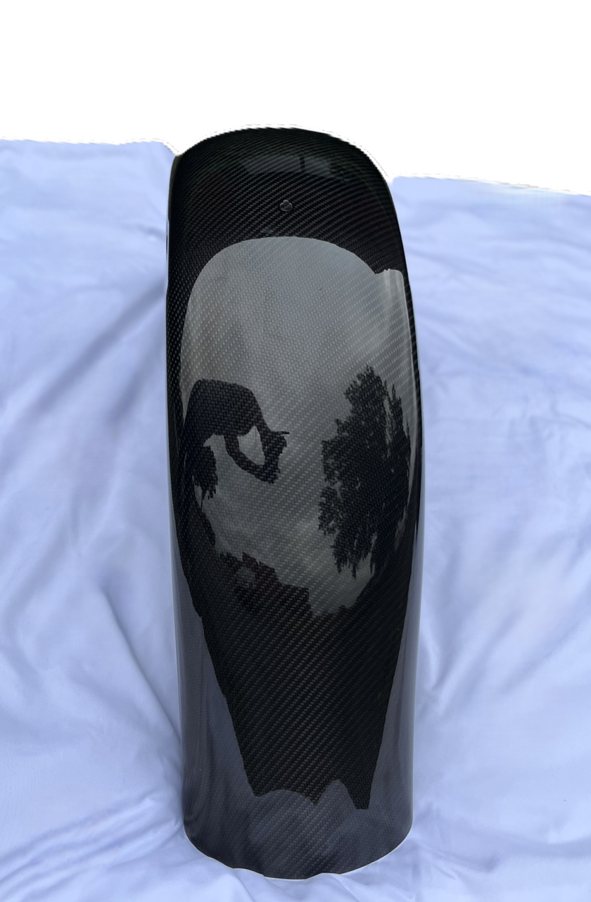 DTF True Carbon Fiber™ 2008 & Earlier Bagger Rear Fender